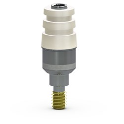 3.5mm Custom Temporary Abutment 3mm Height Laser-Lok