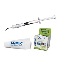 Centrix NoMIX - Moisture-Activated Temporary Cement - Starter Kit - 1ml Syringe, 6-Pack and 0.50gm Unit-Dose, 24-Pack