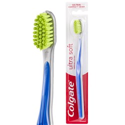 Colgate Manual Toothbrush - Ultra Compact Head - Ultra Soft Bristles, 12-Pack