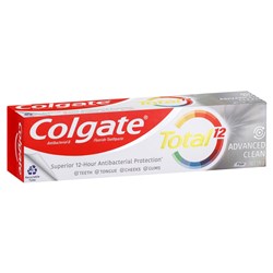 Colgate Toothpaste - Total Advanced Clean - 115g, 12-Pack