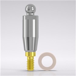 CNLGBall abutment male D 3.8 GH 4.5