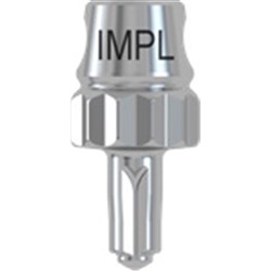 Driver short for screw implant manual wrench L 13.7
