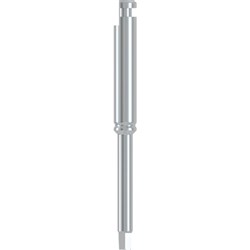 Screwdriver red hex long ISO shaft