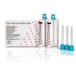 GC COE-PAK AUTOMIX NDS - 50ml Cartridge, 2-Pack with 12 Mixing Tips