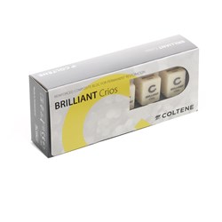 Coltene BRILLIANT Crios - Shade A2 LT - 14 x 12 x 18mm, 5-Pack