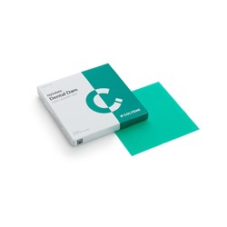 Coltene HySolate Dental Dam - Green - Latex - Medium - 152mmx152mm, 36-Pack