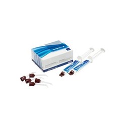 Coltene TempoSIL 2 - Temporary A-Silicone Cement - Intro Kit - Dentin - 5ml Syringe, 2-Pack