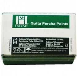Coltene HYGENIC Guttapercha Points - Pink - Size 15 - ISO, 100-Pack