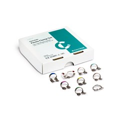 Coltene Fiesta Rubber Dam Clamp - 9 - Colour Coded