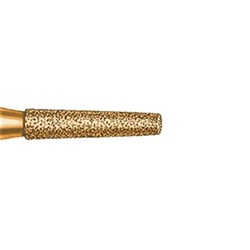Komet Diamond Bur - 2847-014 - Flat End Taper - Straight (HP), 5-Pack