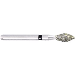 Komet Diamond Bur - 5368-023 - Bud - Super Coarse - High Speed, Friction Grip (FG), 5-Pack