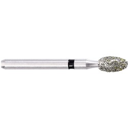 Komet Diamond Bur - 5379-023 - Egg - Super Coarse - High Speed, Friction Grip (FG), 5-Pack