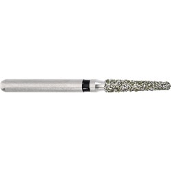 Komet Diamond Bur - 5856-016 - Tapered Chamfer - Super Coarse - High Speed, Friction Grip (FG), 5-Pack