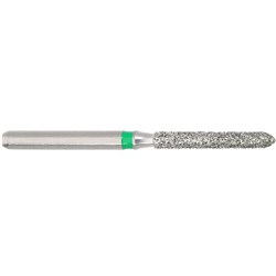 Komet Diamond Bur - 6879-014 - Torpedo - Coarse - High Speed, Friction Grip (FG), 5-Pack