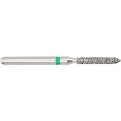 Komet Diamond Bur - 6885-012 - Cylinder Short - Coarse - High Speed, Friction Grip (FG), 5-Pack