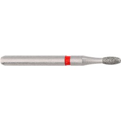 Komet Diamond Bur - 8379-012 - Egg Football - Fine - High Speed, Friction Grip (FG), 5-Pack