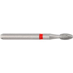 Komet Diamond Bur - 8379-016 - Egg Football - Fine - High Speed, Friction Grip (FG), 5-Pack