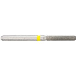 Komet Diamond Bur - 837KREF-014 - Cylinder - Extra Fine - High Speed, Friction Grip (FG), 5-Pack