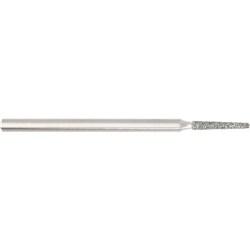 Komet Diamond Bur - 848-016 - Long Flat End Taper - Straight (HP), 5-Pack