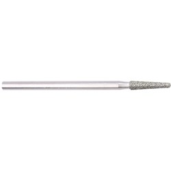 Komet Diamond Bur - 850-023 - Long Round End Taper - Straight (HP), 5-Pack