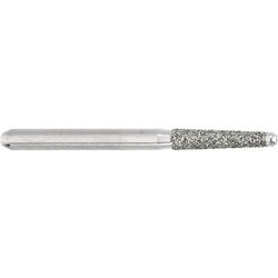 Komet Diamond Bur - 851-016 - Round End Taper with Safe End - High Speed, Friction Grip (FG), 5-Pack