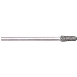 Komet Diamond Bur - 856-033 - Round Tapered Chamfer - Straight (HP), 5-Pack