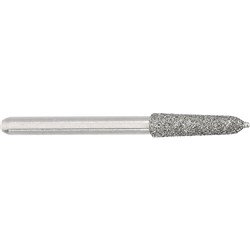 Komet Diamond Bur - 878KP-021 - Tapered Chamfer with Guide Pin - High Speed, Friction Grip (FG), 5-Pack