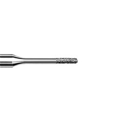 Komet Diamond Bur - 8838M-007 - Microprep - Cylinder Round - Fine - High Speed, Friction Grip (FG), 5-Pack