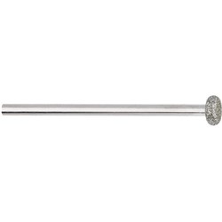 Komet Diamond Bur - 909-055 - Round Wheel - Straight (HP), 5-Pack