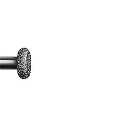 Komet Diamond Bur - 909-065 - Round Wheel - Straight (HP), 5-Pack