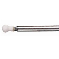 Dedeco Arkansas Stones - Shape 18 - White - Ultra Fine - Slow Speed, Right Angle (RA), 12-Pack