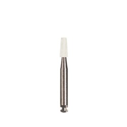 Dedeco Arkansas Stones - Shape 122 - White - Ultra Fine - Slow Speed, Right Angle (RA), 12-Pack