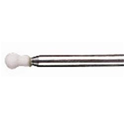 Dedeco Arkansas Stones - Shape 18 - White - Ultra Fine - High Speed, Friction Grip (FG), 12-Pack