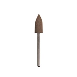 Dedeco Abrasive Midgets - Mini Brown - Pre Finishing - High Speed, Friction Grip (FG), 12-Pack