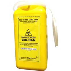 Sharps Bin  Needle Collector - 1.4L