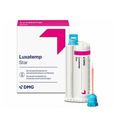 DMG Luxatemp Star - Temporary Crown and Bridge - Shade B1 - 15g Syringe, 1-Pack and 10-Pack Smart Mixing Tips