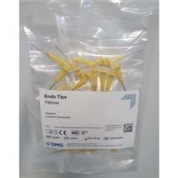 DMG Luxacore Z-Dual Endo Tips - Yellow, 50-Pack