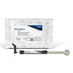 DMG EcuSphere Flow - Universal Composite System - Shade A10 - 1.5g Luer Lock Syringe, 2-Pack