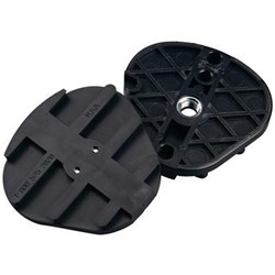 Denar Plastic Mounting Plates with Insert, 1-Pack