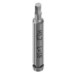 Screwdriver Tip 1.20mm Hex 18mm Length Biomet 3i Megagen