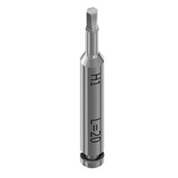 Screwdriver Tip 1.00mm Hex 20mm Length Ankylos CX