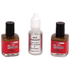 DIE SPACER Kit Gold 1/2oz x 2 Bottles & Thinner 1/2oz