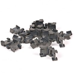 DVA Hinge Metal Articulating Twin Tray, 10-Pack