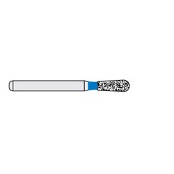 Ecoline Diamond Bur - 830L-018 - Pear Long - High Speed, Friction Grip (FG), 50-Pack