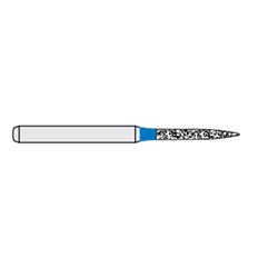 Ecoline Diamond Bur - 862-010 - Flame - High Speed, Friction Grip (FG), 50-Pack