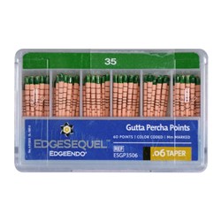 EdgeSEQUEL GP 06 Taper Size 35 Pack of 60