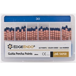 EdgeFILE Gutta Point Size 30 .06 Pack of 60