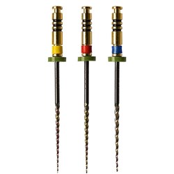EdgeEndo EdgeFile X7 - Taper .04 - Assorted Sizes 20, 25, 30 - 25mm - Sterile, 6-Pack