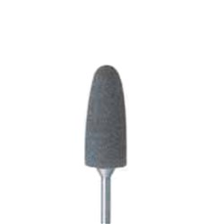 Edenta Exa Technique Acrylic Polisher - Medium Grey - 0664 - Mounted - Straight (HP), 6-Pack