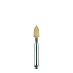 Edenta Exa Special Acrylic Polisher - Fine Yellow - 0733 - Slow Speed, Right Angle (RA), 12-Pack